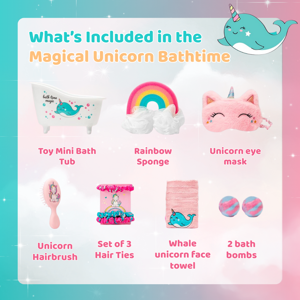 Magical unicorn spa kit