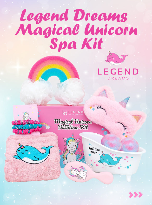 Magical unicorn spa kit